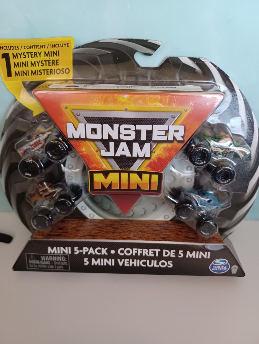 Monster Jam Mini Monster Trucks 5-Pack NEW